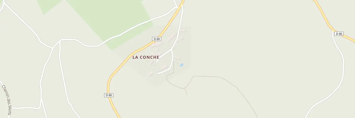 Plan du 9 La Conche à Lépinas