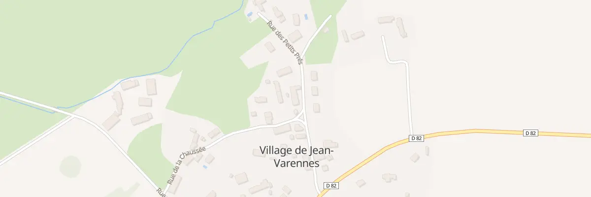 Plan du 5 Rue des Petits Prés à Thizay