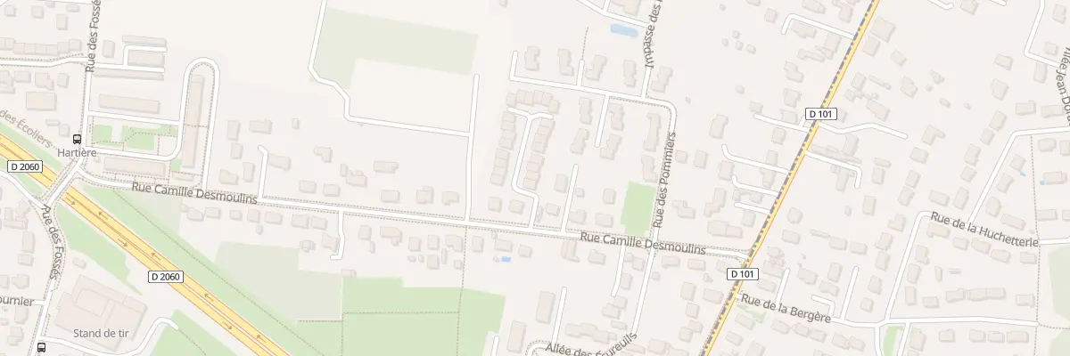 Plan du 147 Rue Camille Desmoulins à Fleury-les-Aubrais