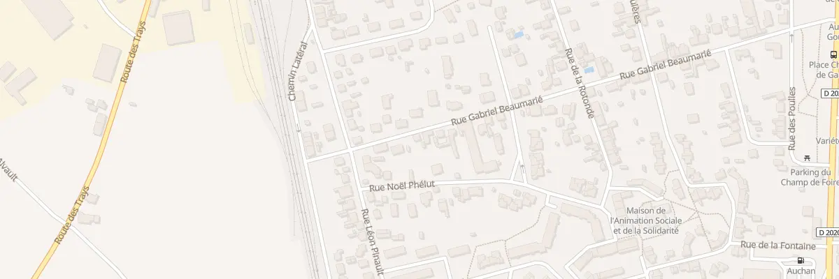 Plan du 49 Rue Gabriel Beaumarie à La Ferté-Saint-Aubin