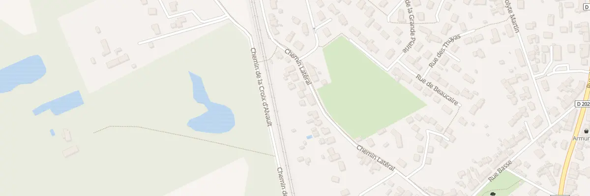 Plan du 900 Che Latéral à La Ferté-Saint-Aubin