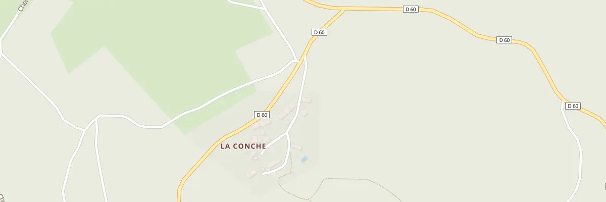 Plan du 10 La Conche à Lépinas