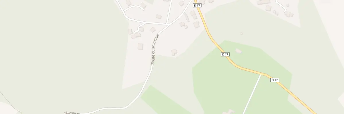 Plan du 6 Rte de Saint-Yrieix-les-Bois à La Saunière
