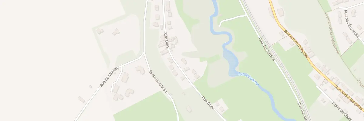 Plan du 61 Rue Dory à Chars