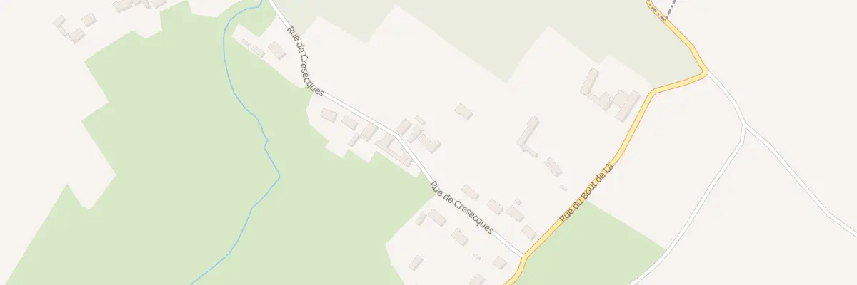 Plan du 45B Rue de Cresecques à Escœuilles
