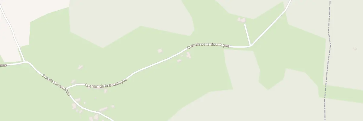 Plan du 5038 Las Couailles à Carayac