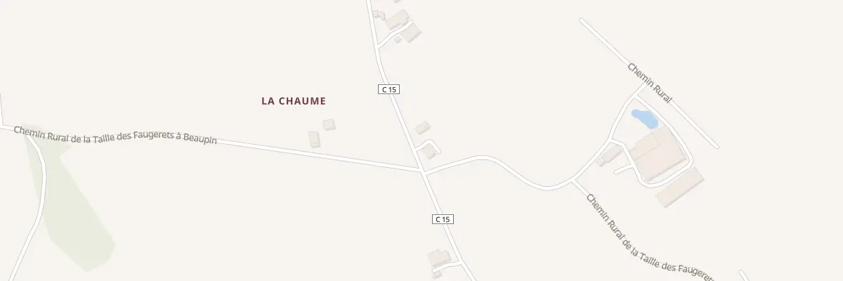 Plan du 5180 Le Champ Che à Nohant-Vic