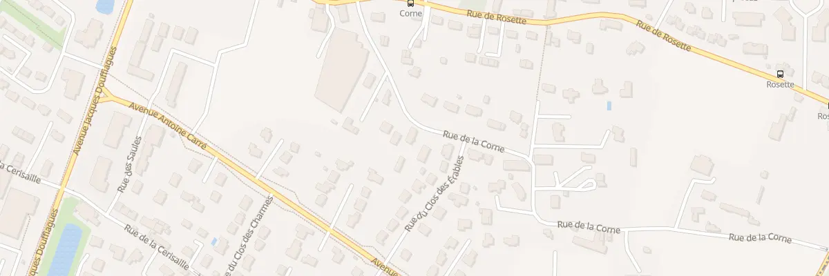 Plan du 16 Rue de la Corne à Saint-Jean-le-Blanc