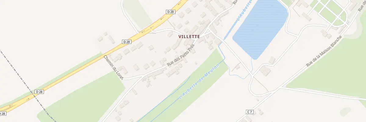 Plan du 4 Rue des Petits Prés à Condécourt