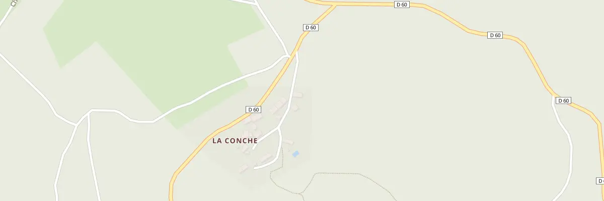 Plan du 5058 La Conche à Lépinas
