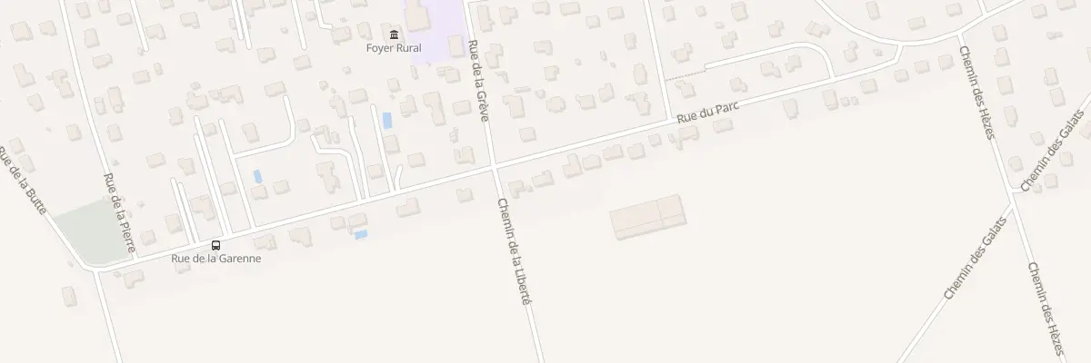 Plan du 1 Rue du Parc à Chapet