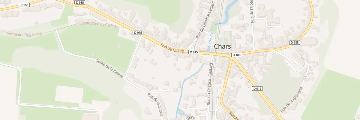 Plan du 17 Rue de Gisors à Chars