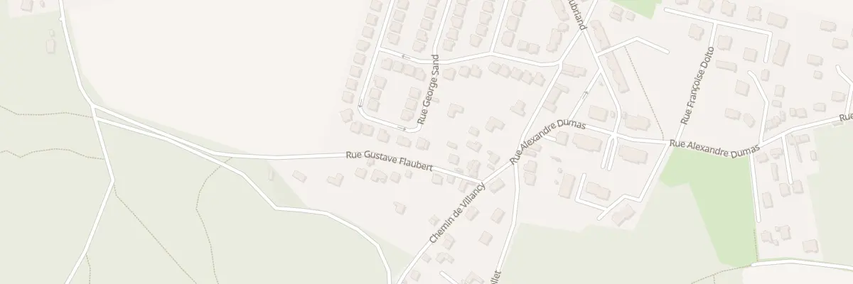 Plan du 6 Rue Gustave Flaubert à Plaisir