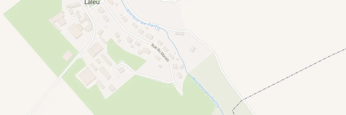 Plan du 17 Rue du Marais à Laleu