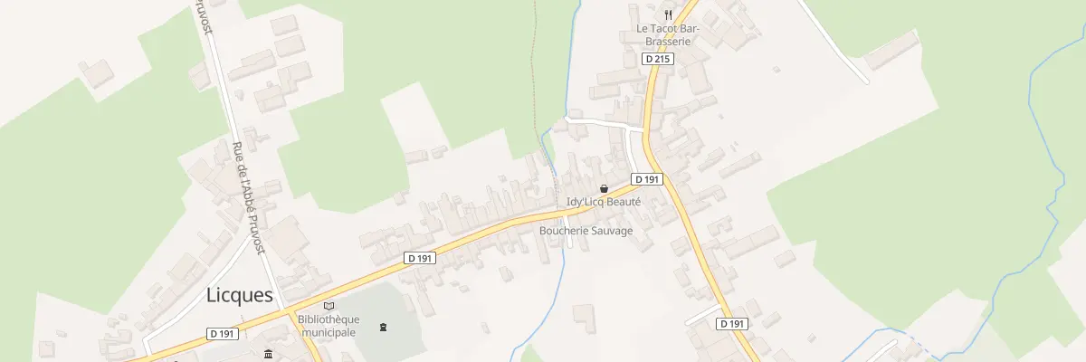 Plan du 231 Rue du Bourg à Licques