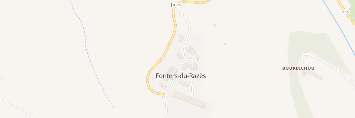 Plan du 11 La Castelasse à Fonters-du-Razès
