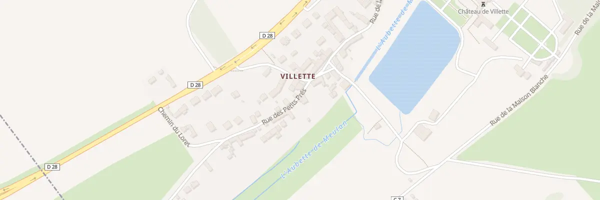 Plan du 2 Rue des Petits Prés à Condécourt