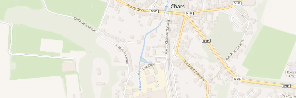 Plan du 12B Rue du Château Gaillard à Chars