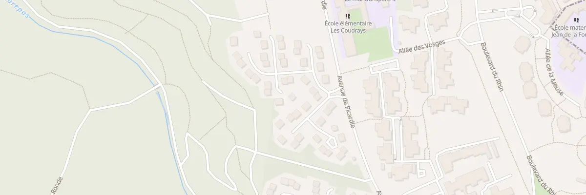 Plan du 7 Rue du Vermandois à Maurepas