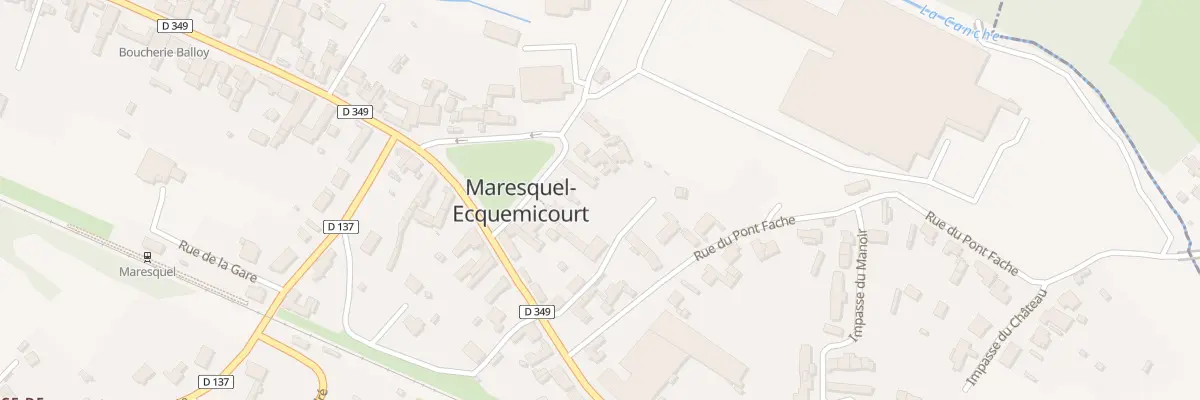 Plan du 68 Pl des Tilleuls à Maresquel-Ecquemicourt