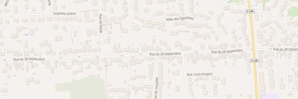 Plan du 1388 Rue du 28 Septembre à Marck