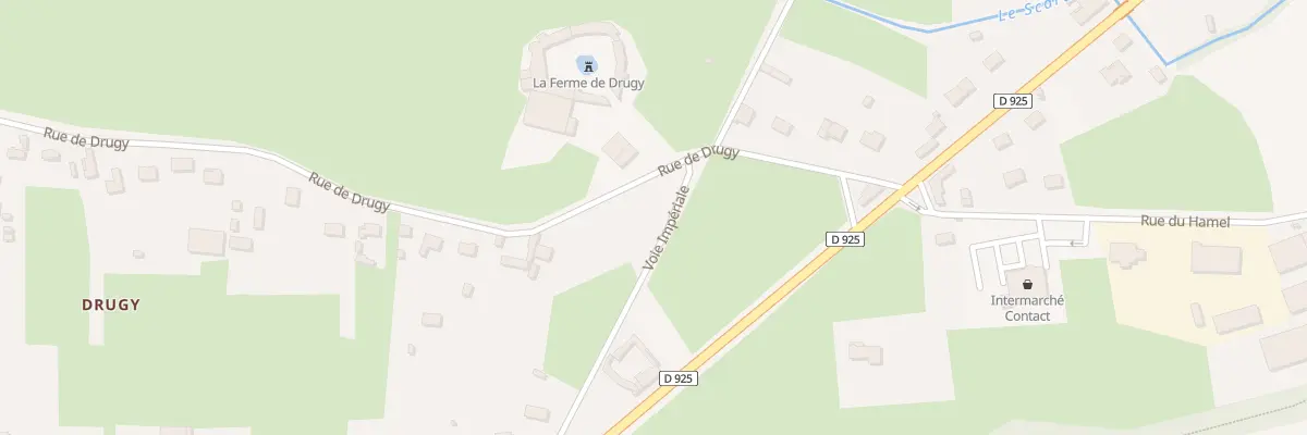 Plan du 1 Rue de Drugy à Saint-Riquier