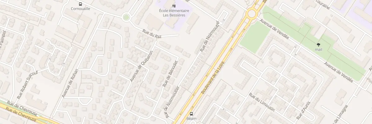 Plan du 15 Rue de Bénodet à Maurepas