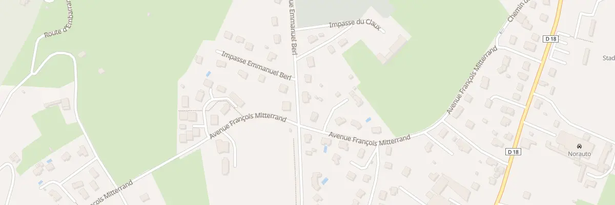 Plan du 24 Rue Emmanuel Berl à Argentat-sur-Dordogne