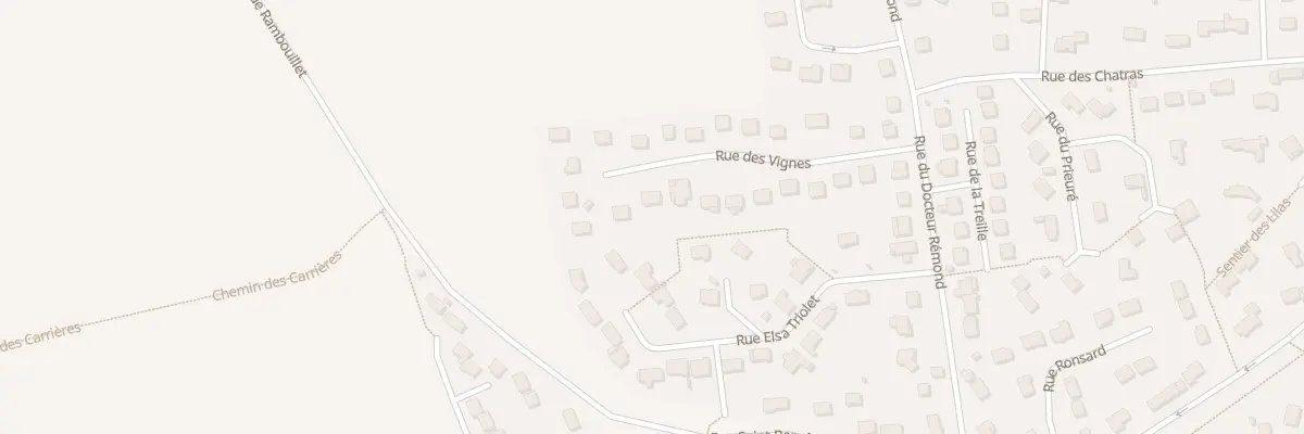 Plan du 20 Rue des Vignes à Saint-Arnoult-en-Yvelines