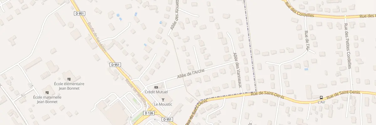 Plan du 3 All des Mésanges à Saint-Jean-le-Blanc