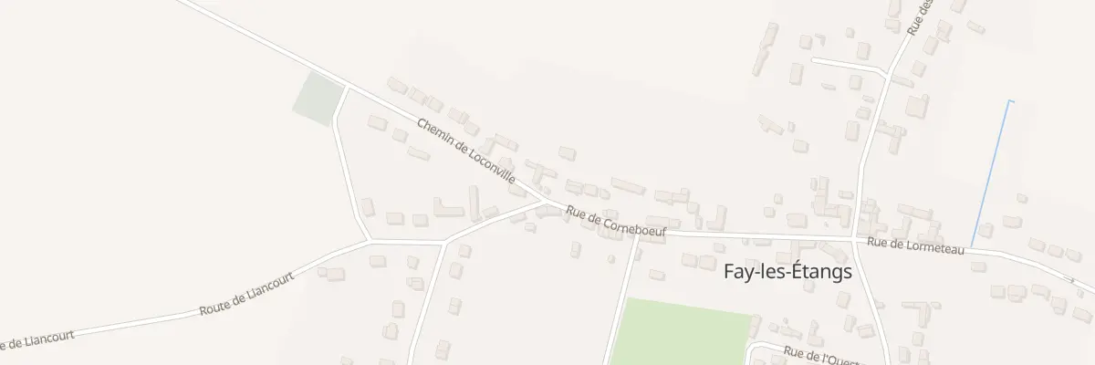 Plan du 2 Rue Corneboeuf à Fay-les-Étangs