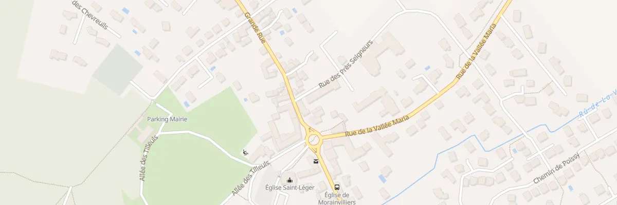 Plan du 58 Gr Grande Rue à Morainvilliers