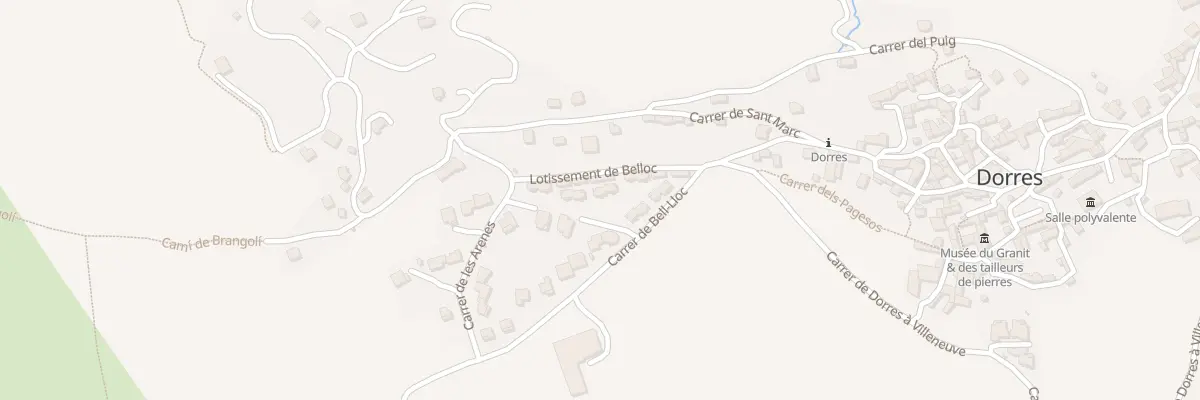 Plan du 5002F Cae de Bell-lloc à Dorres