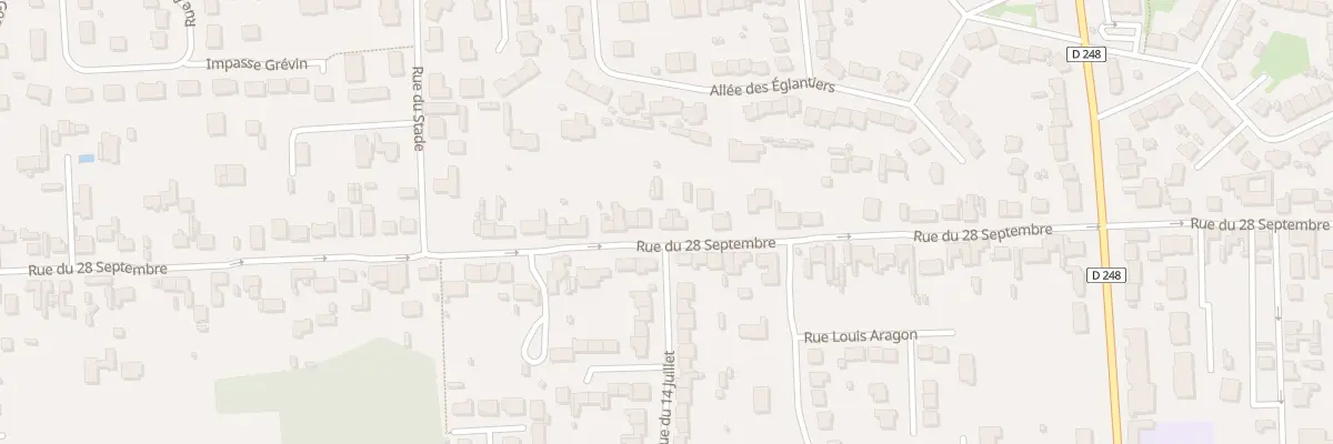 Plan du 1364 Rue du 28 Septembre à Marck