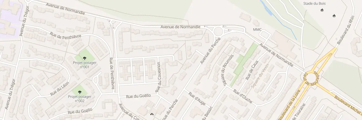 Plan du 8 Sq de Chausey à Maurepas