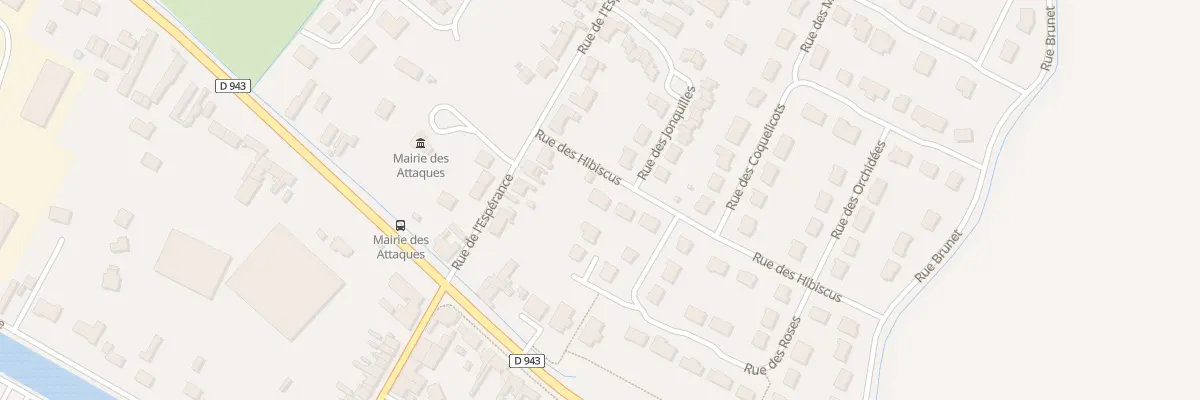 Plan du 68 Rue des Hibiscus aux Attaques