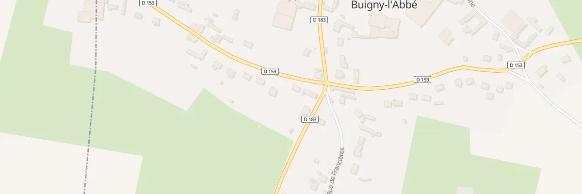 Plan du 5 Rue d’Abbeville à Buigny-l’Abbé