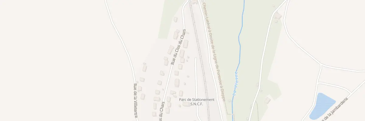 Plan du 40B Rue du Clos de Chars à Chars