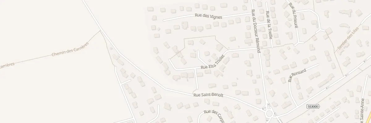 Plan du 16 Rue Elsa Triolet à Saint-Arnoult-en-Yvelines