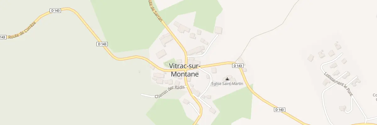 Plan du 5028 Au Bourg à Vitrac-sur-Montane