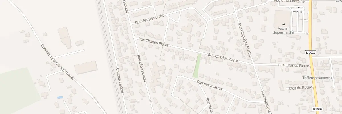 Plan du 35 Rue Charles Pierre à La Ferté-Saint-Aubin