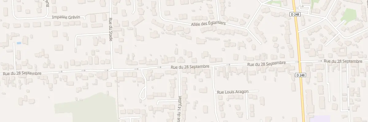 Plan du 1354 Rue du 28 Septembre à Marck