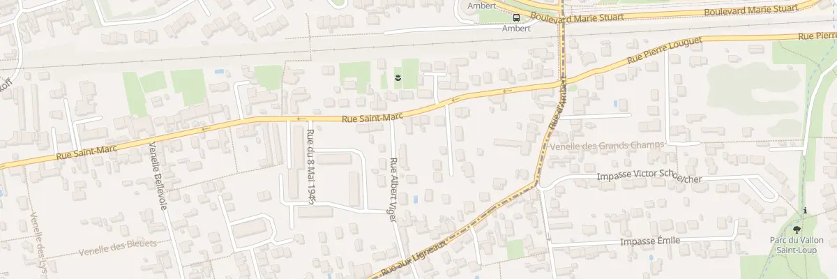 Plan du 132B Rue St Marc à Orléans