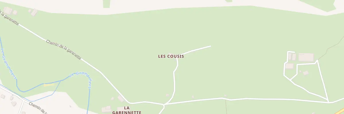 Plan du 513 Prado de la Costo à Bélesta