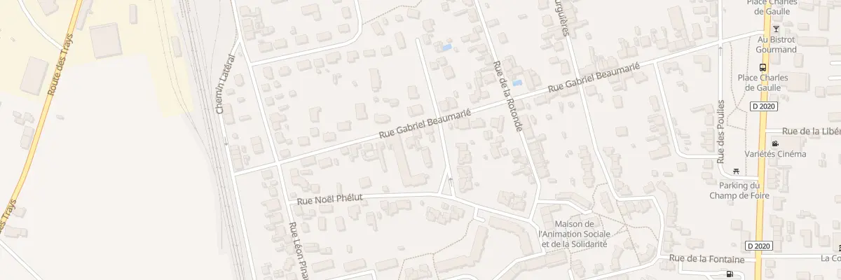 Plan du 35 Rue Gabriel Beaumarie à La Ferté-Saint-Aubin
