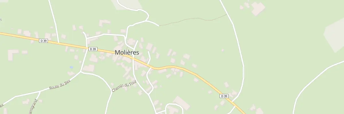 Plan du 5018 Molieres à Molières