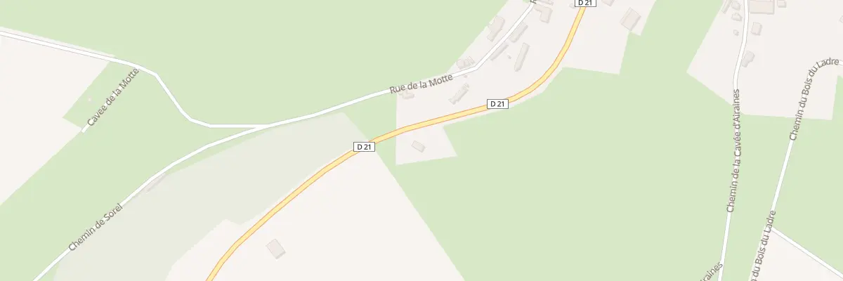 Plan du 19 Rte de Sorel à Fontaine-sur-Somme