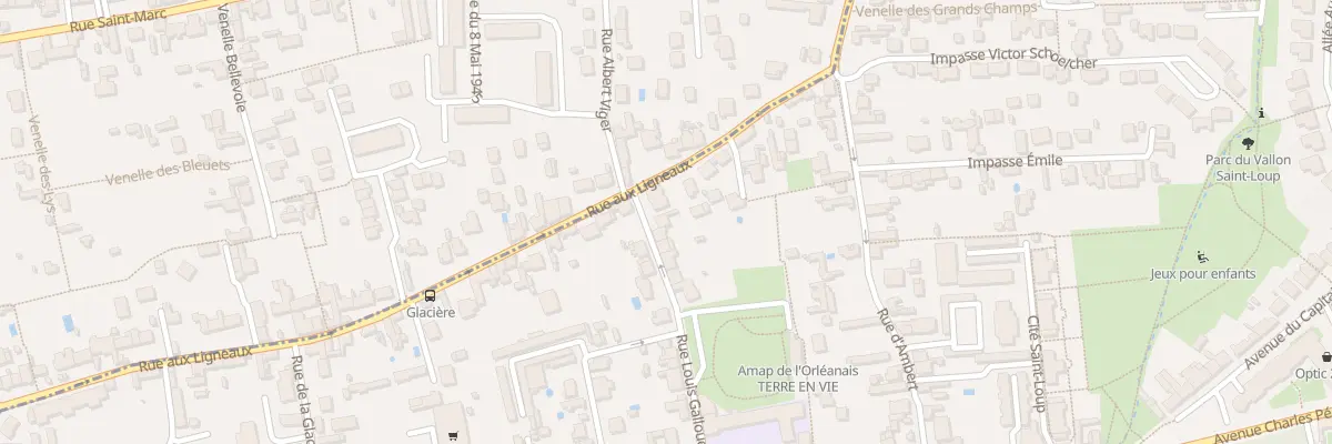 Plan du 16 Rue Louis Gallouédec à Saint-Jean-de-Braye