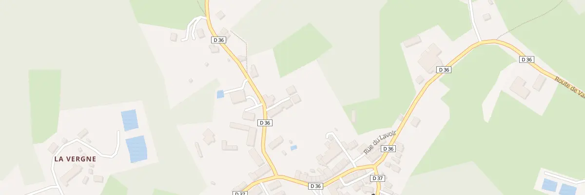 Plan du 1 Imp de La Fontaine au Monteil-au-Vicomte