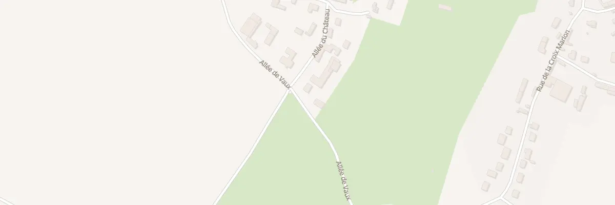 Plan du 32 All du Château à Villers-Saint-Barthélemy